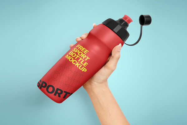 Sport Bottle Mockup