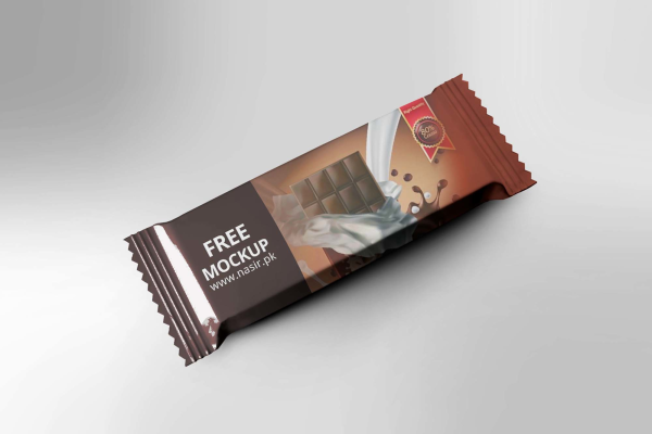 Small Chocolate Bar Mockup