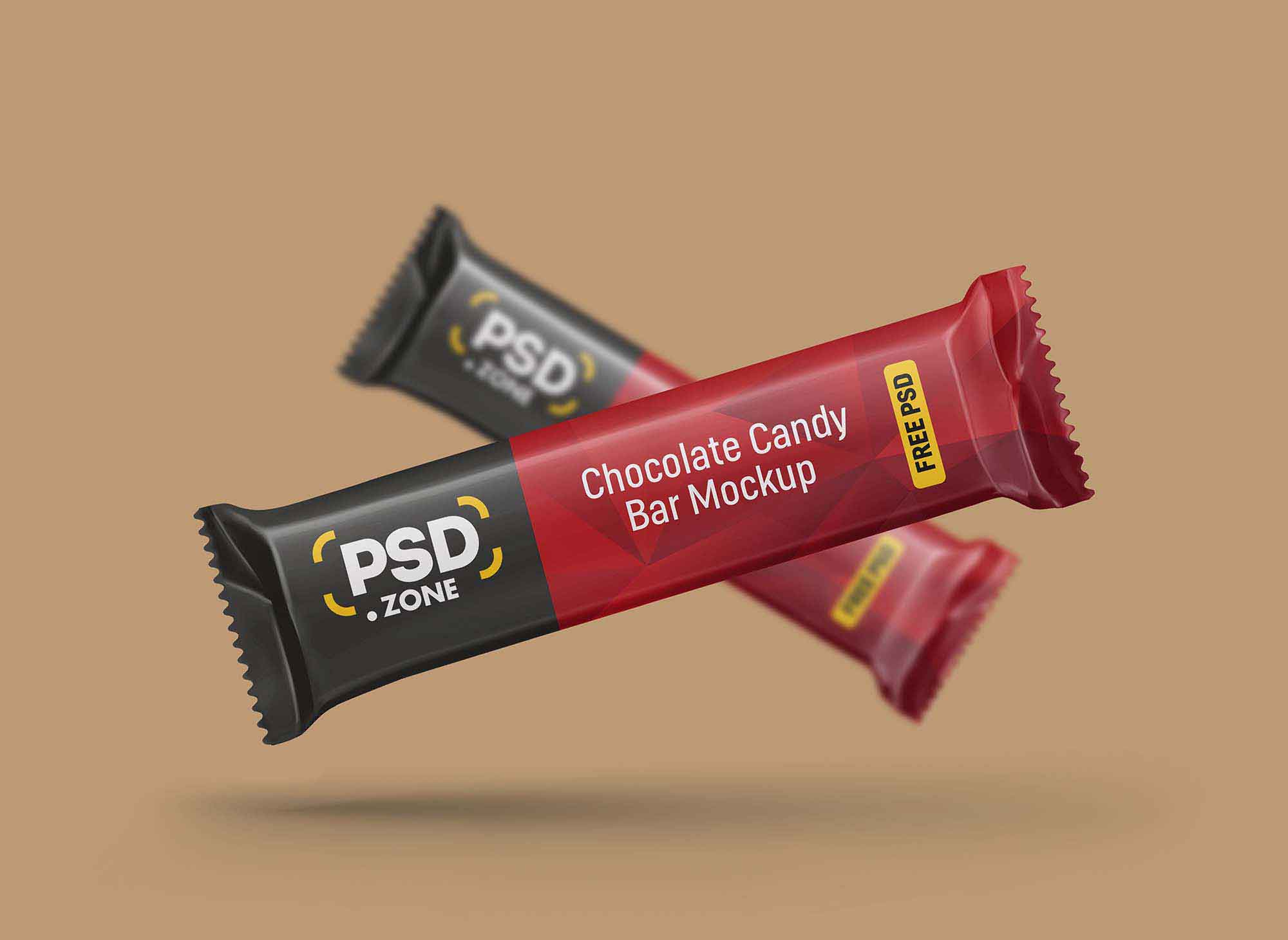 Chocolate or Candy Bar Mockup