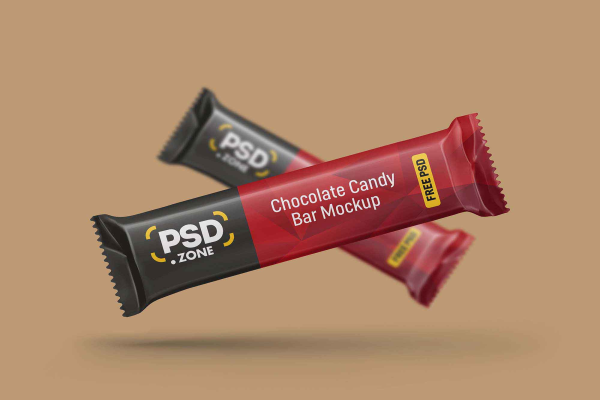 Chocolate or Candy Bar Mockup