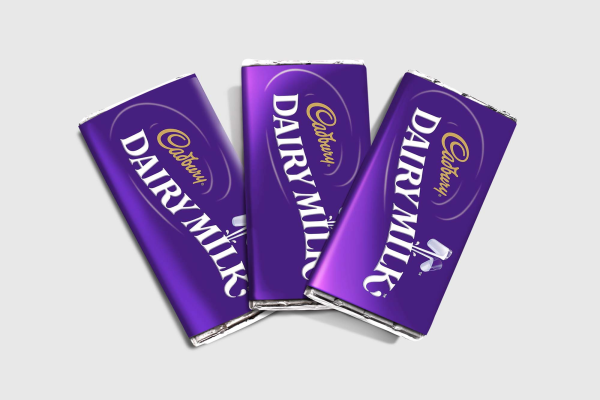 Dairy Milk Chocolate Mockup