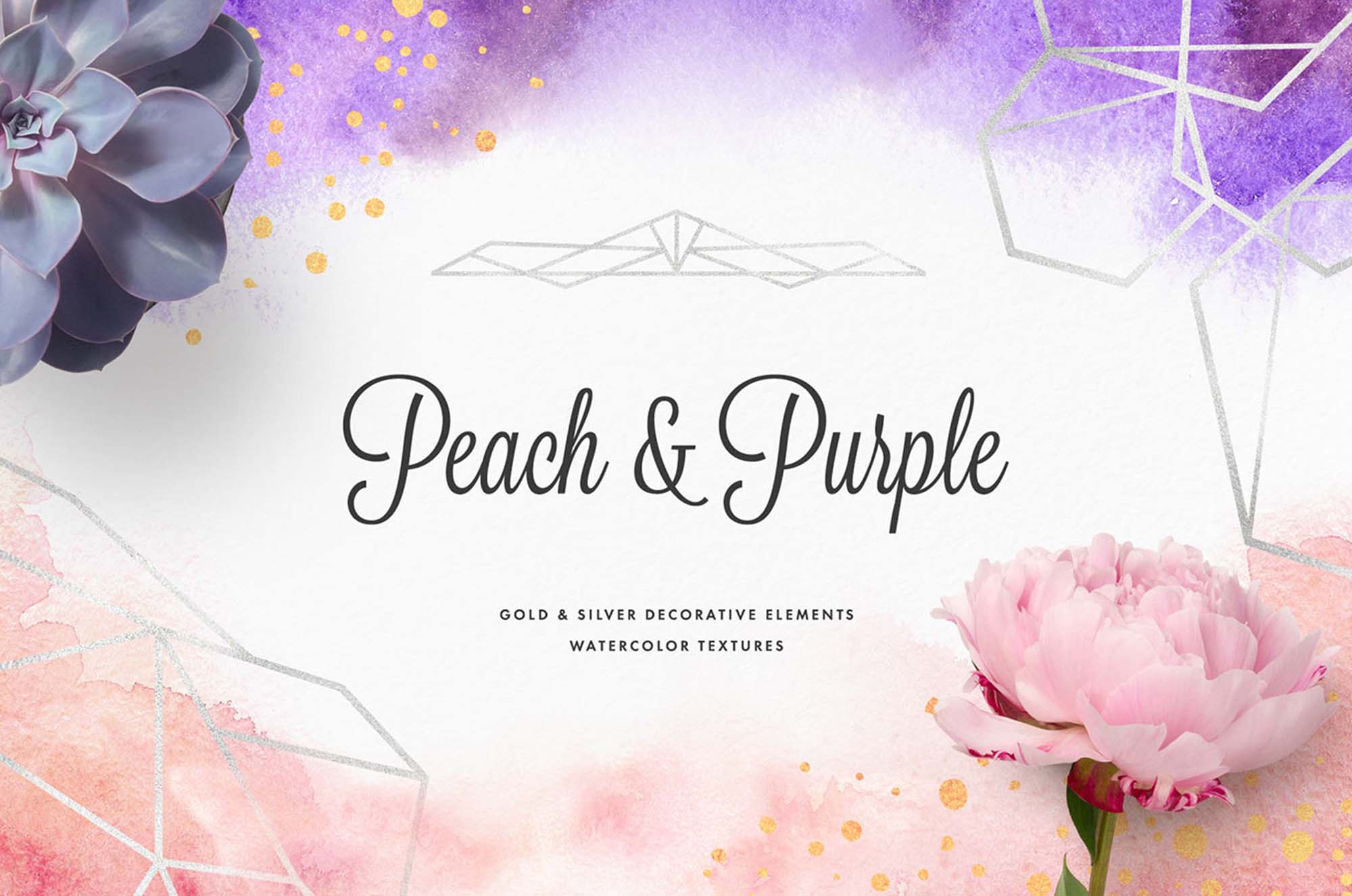 Peach & Purple Artistic Toolkit Template