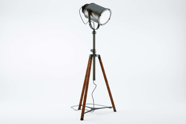 Tripod Floor Lamp 3D Model