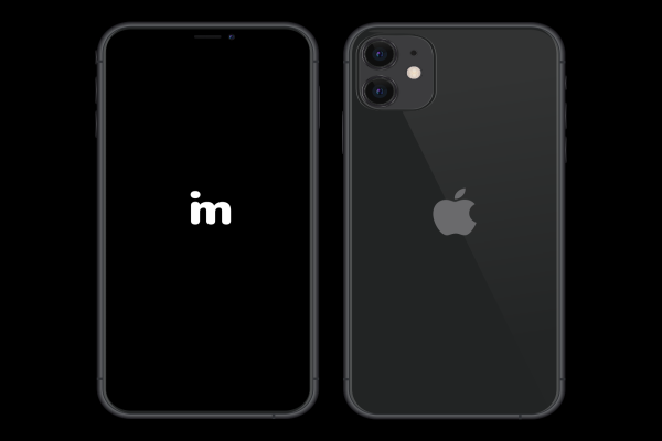 iPhone 11 Vector Mockup