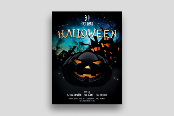 Halloween Party – Flyer Template