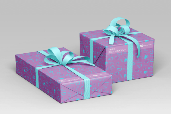 Gift box Mockup