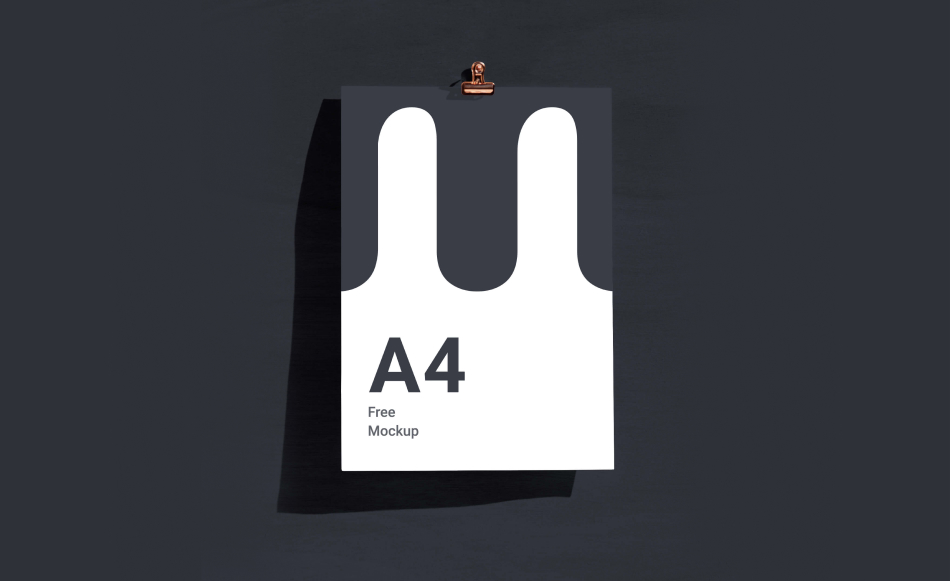 A4 Clipboard Mockup