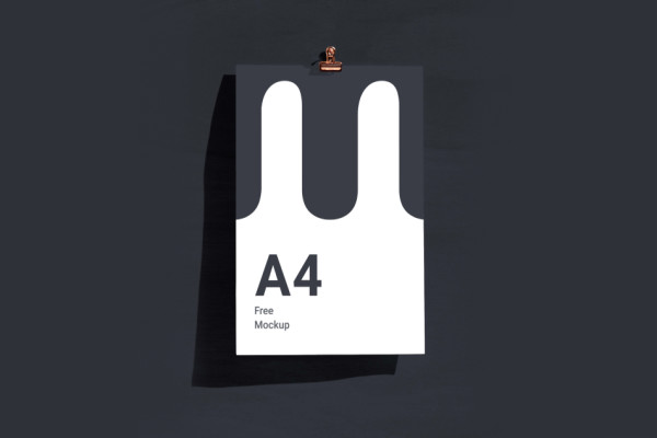 A4 Clipboard Mockup