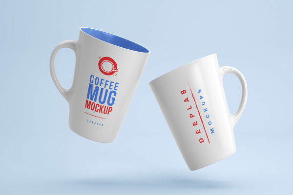 Set Coffee Mug Mockup