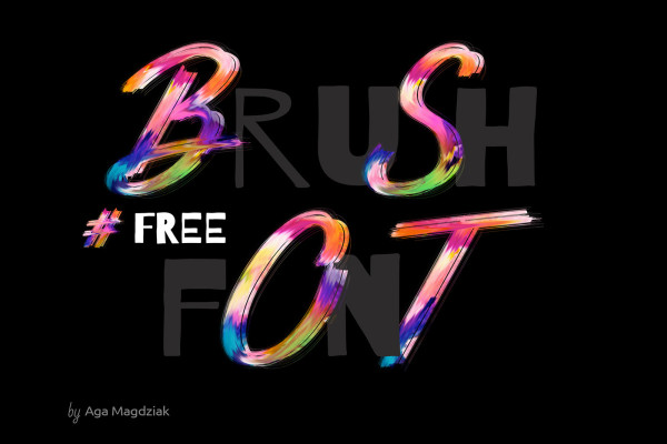 Brush Fonts