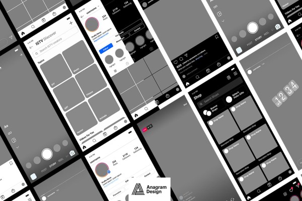 Instagram UI Template 2021