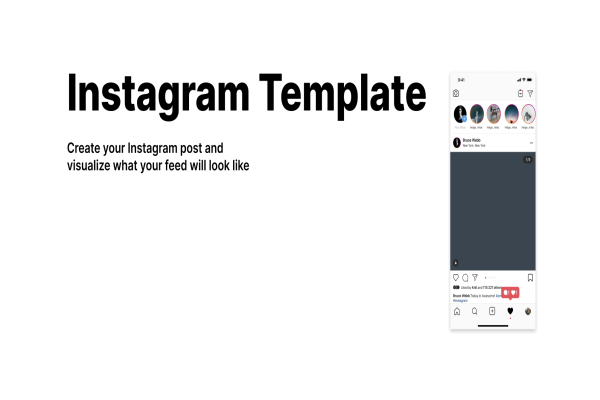 Instagram Feed Mockup