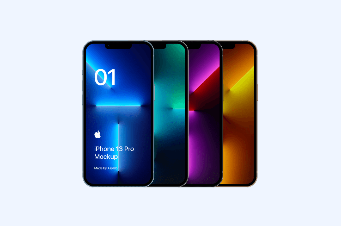 iPhone 13 Pro Mockup