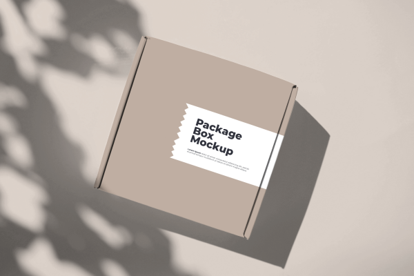 Packaging Box Mockup