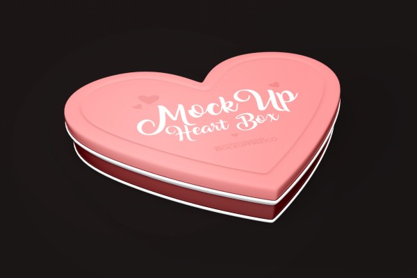 Valentines Box Mockup