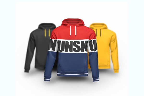 Plain Hoodie Sweatshirt Mockup