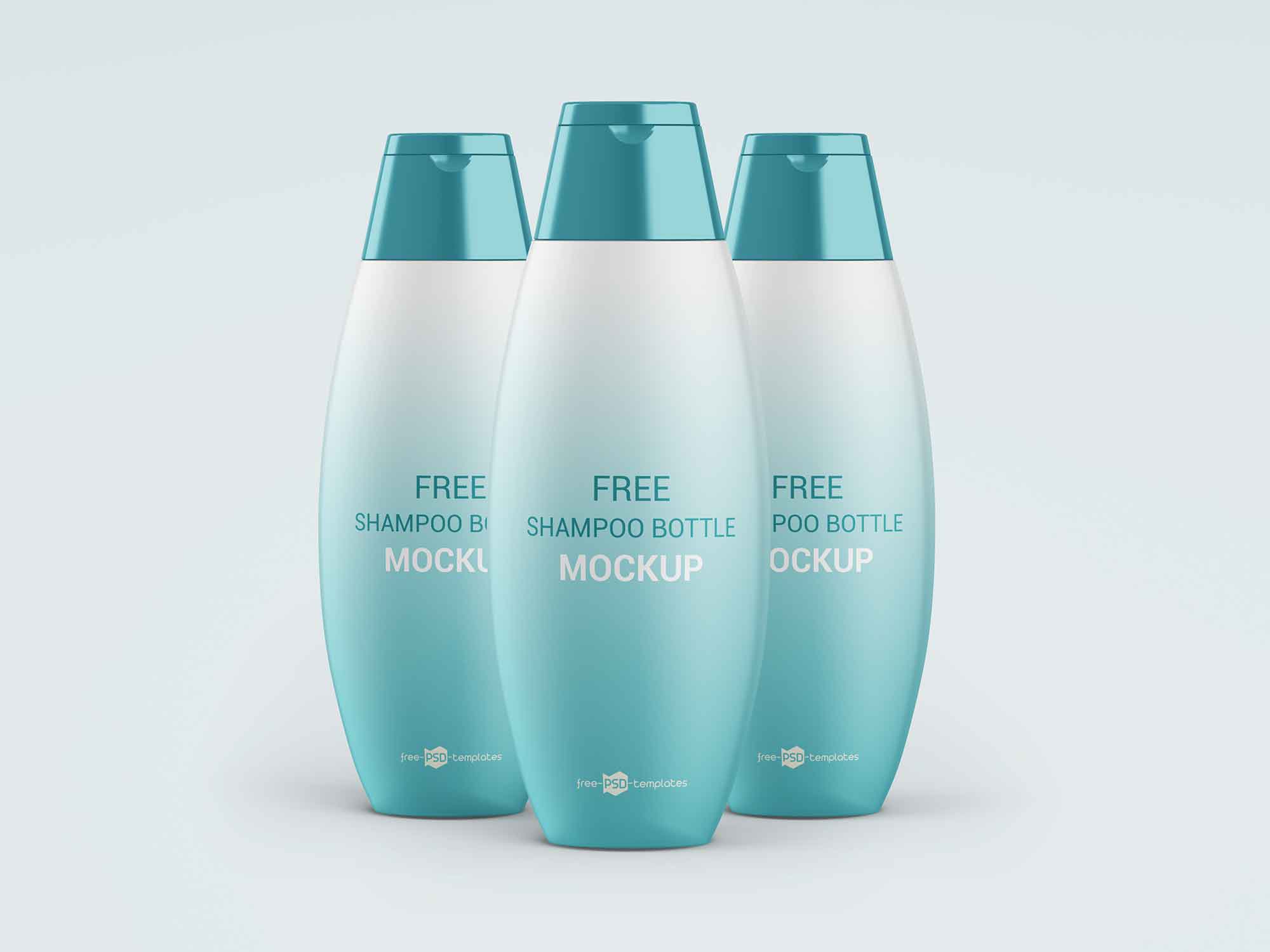 Shampoo Bottles Mockup