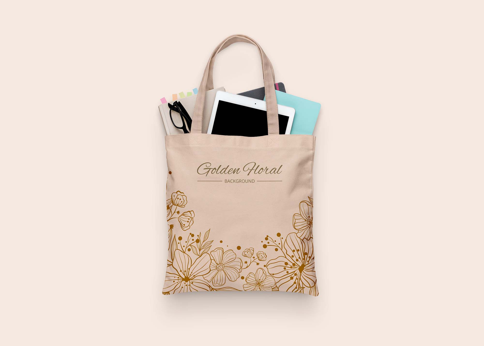 Tote Cloth Bag Mockup