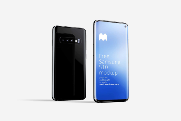 4 Samsung Galaxy S10 mockup