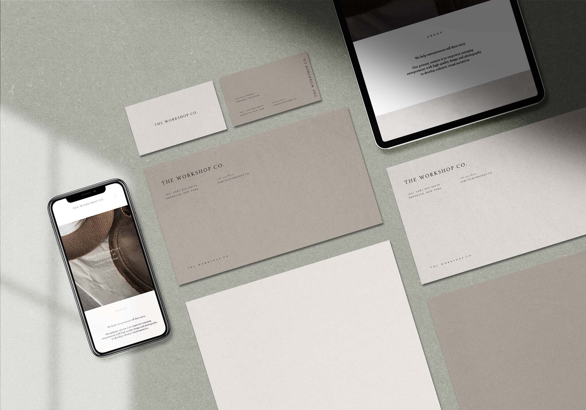 Realistic Branding Mockup