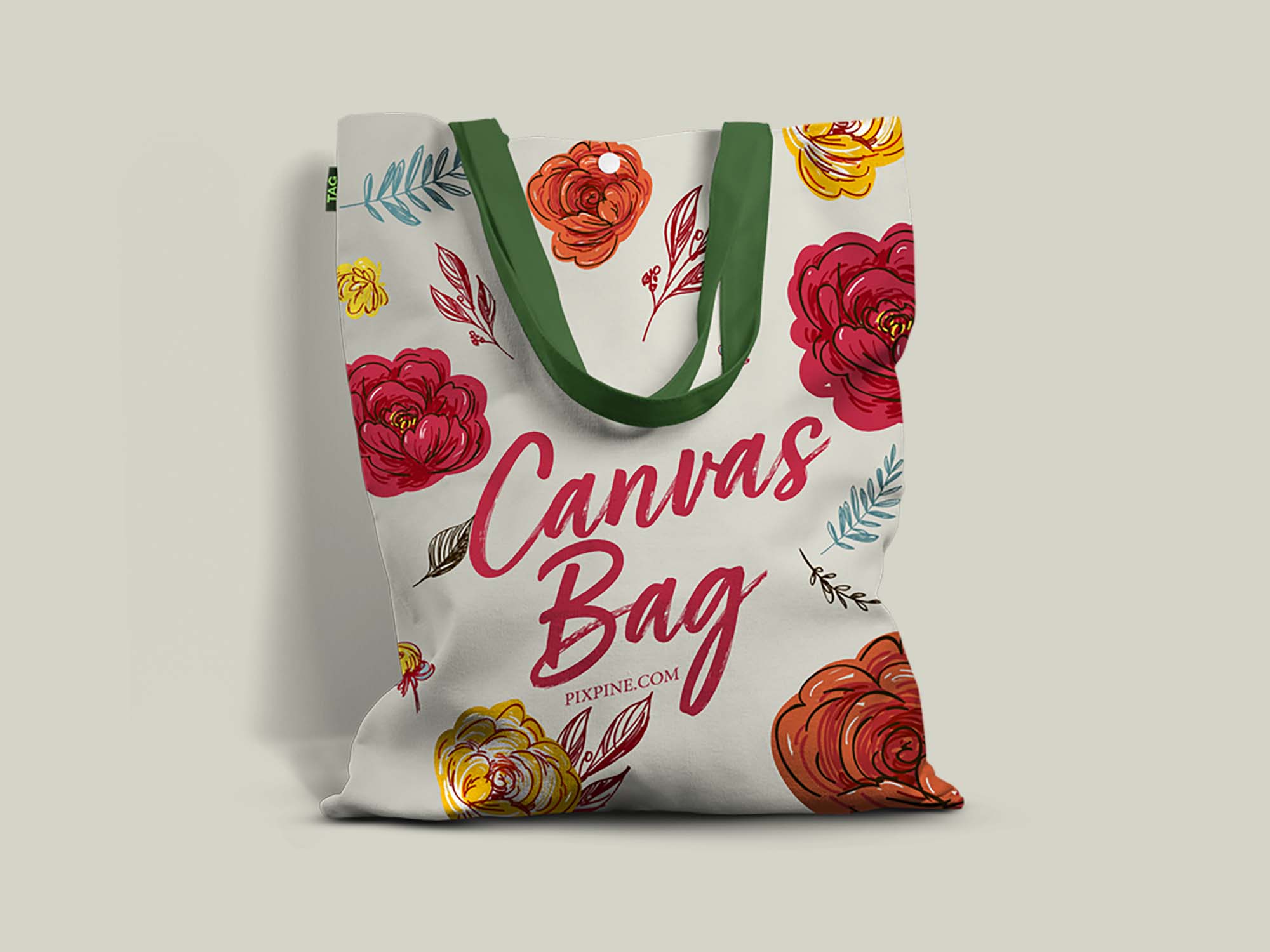 Modern Canvas Bag Mockup