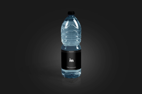 Water Bottle Mockup