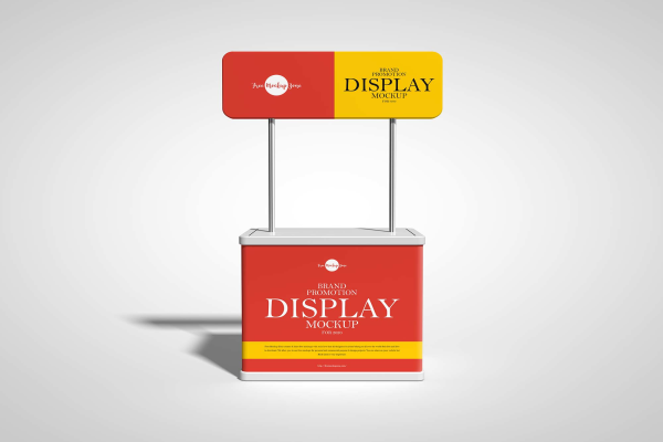 Brand Promotion Display Mockup