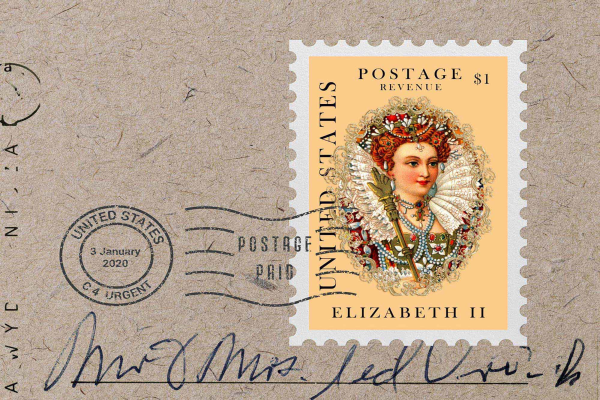 Postage Stamp Mockup