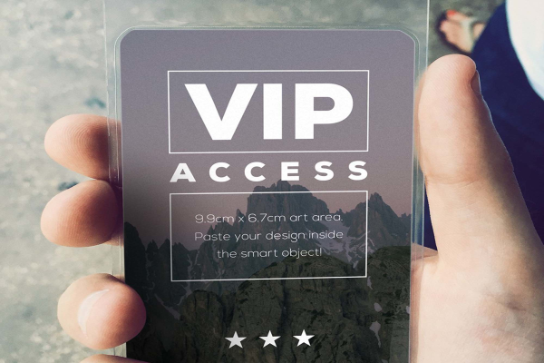 VIP Event Pass Mockup