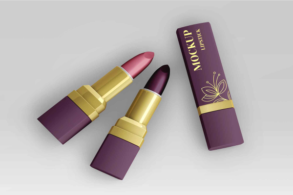 Lipsticks Mockup