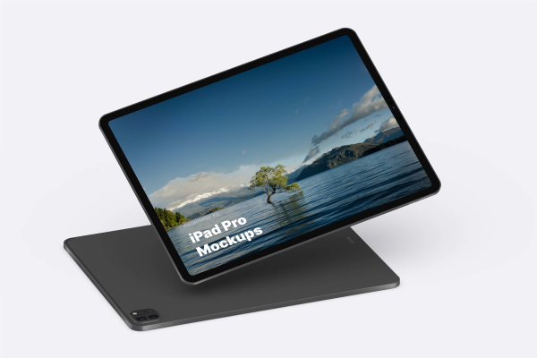 Modern 6K iPad Pro Mockup [ PSD, Figma, Sketch ]