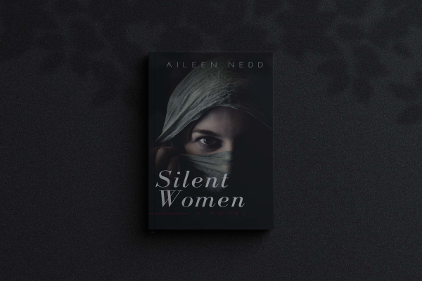 Book Dark Cover Mockup