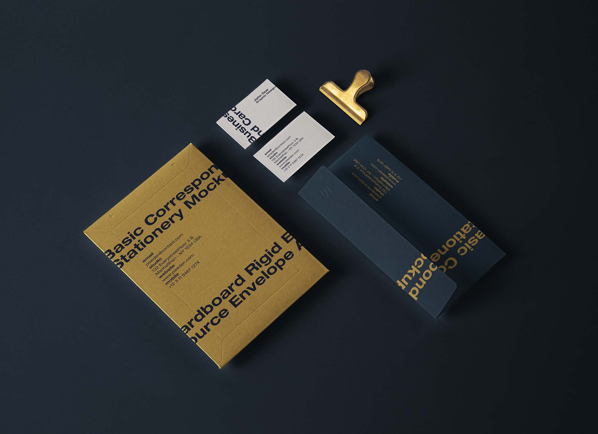 New Stationery Mailing Envelope Mockup