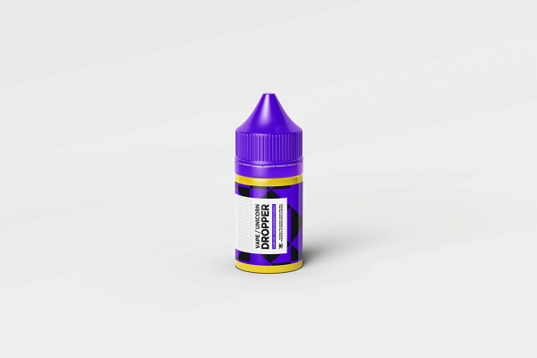 One Unicorn Dropper Bottle Mockup