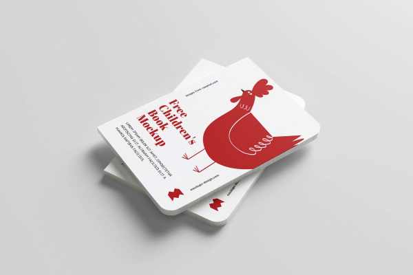 Book for Kids Mockup