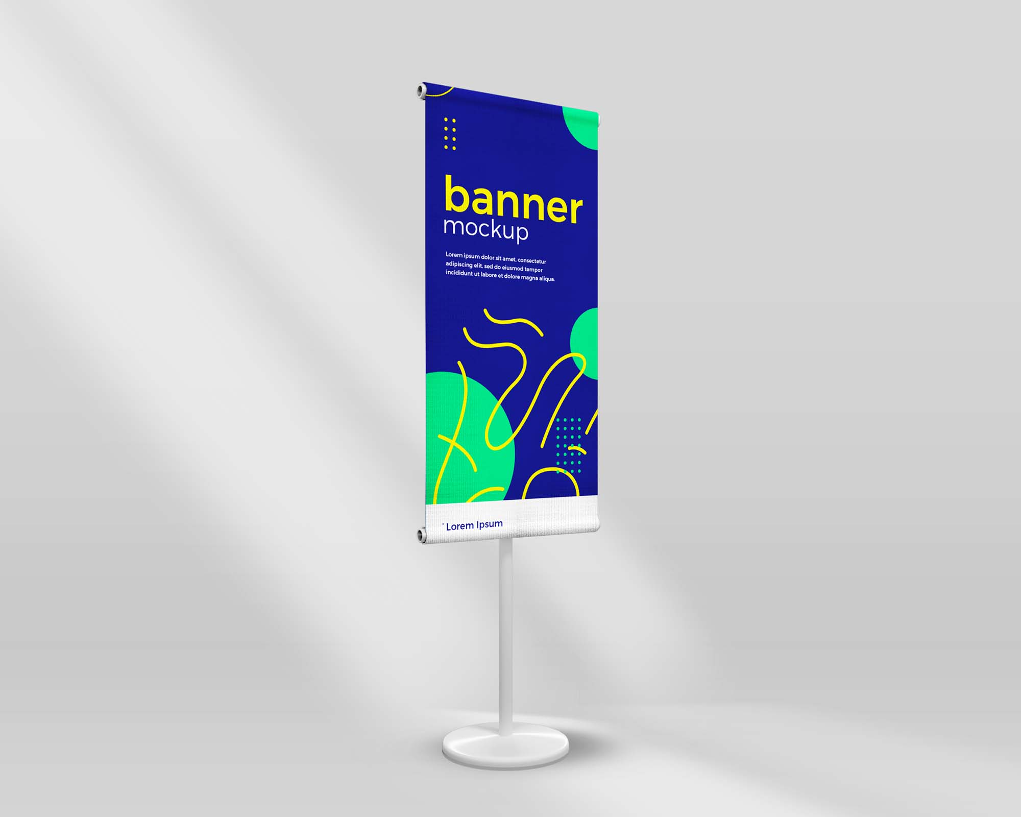 Standing Banner Mockup