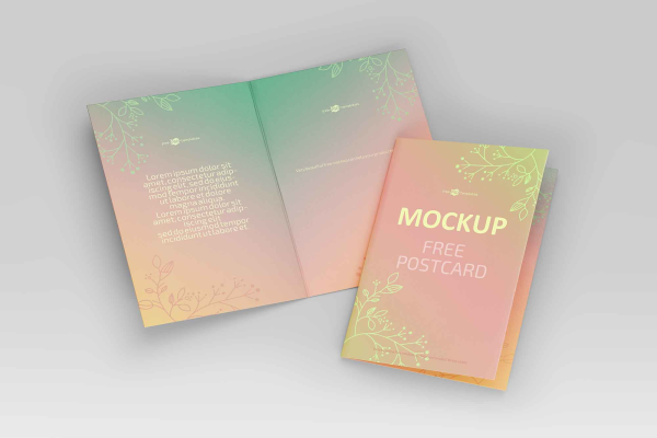 Two Postcards Mockups