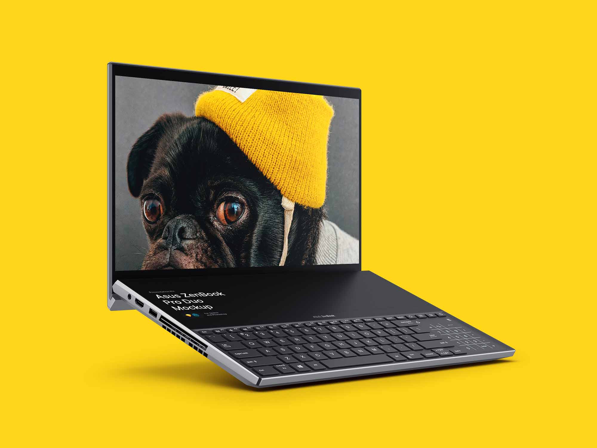 Top ZenBook Pro Duo Mockup