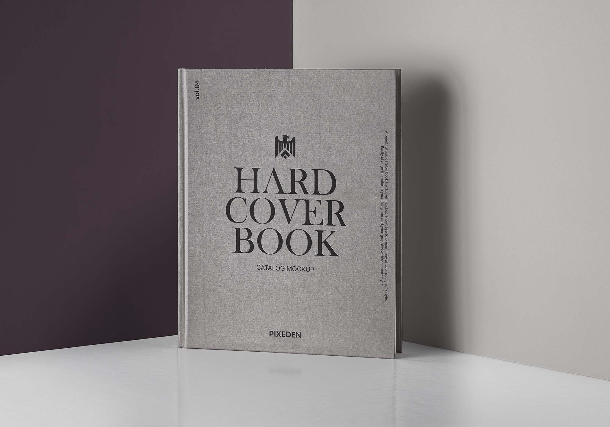 Stylish Hardcover Book Mockup