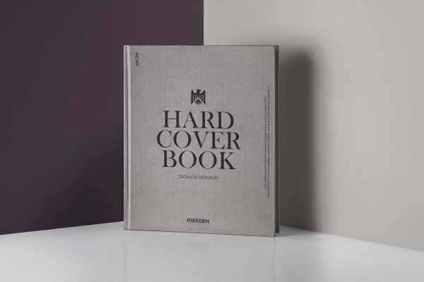 Stylish Hardcover Book Mockup