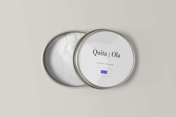 Hand Cream Jar Mockup