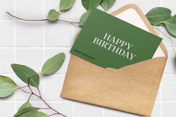 Nice Greeting Card Mockup