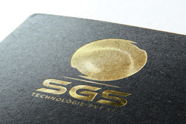 Gold Foil Stamp Mockup