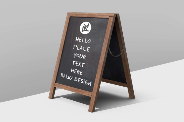 Sandwich ? Blackboard Mockup
