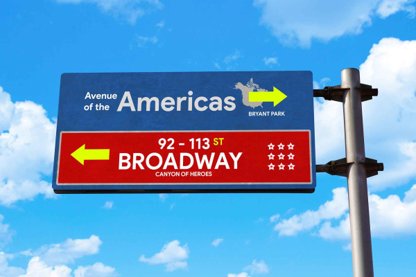 Signpost Road Mockup