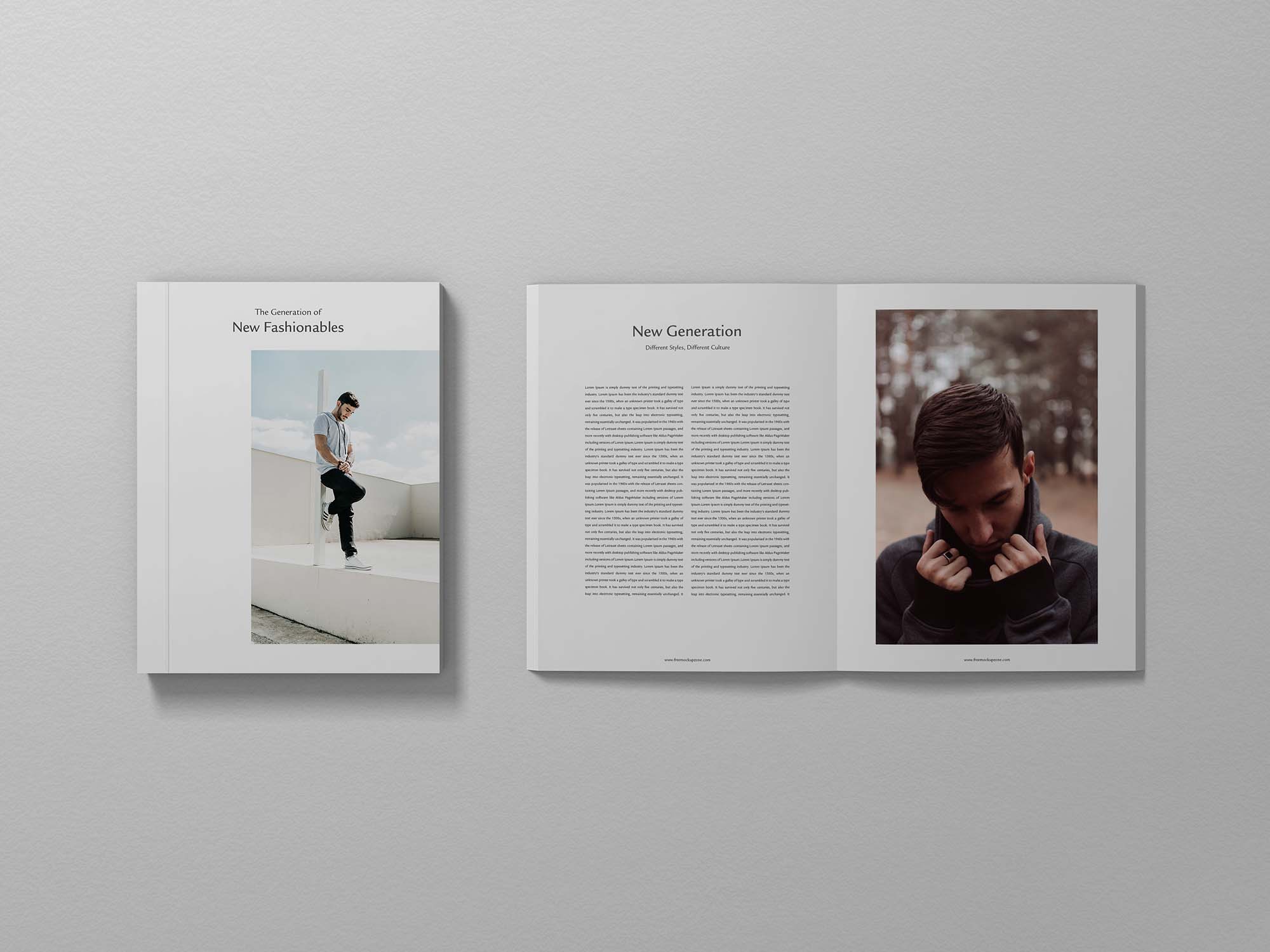 New Branding Magazine Mockup