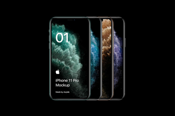 New iPhone 11 Pro Black Mockup