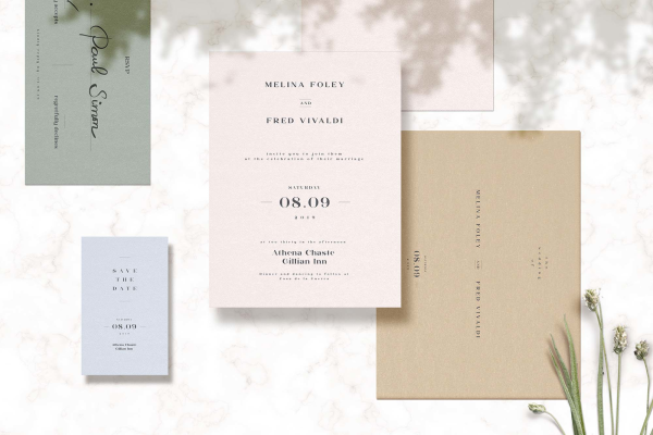 Best Wedding Card Mockup